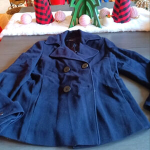 Brooks Brothers Women's Navy Peacoat. Wool. Size 8. Excellent condition